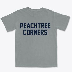 Peachtree Corners Georgia Classic Block Premium Heavyweight T-shirt