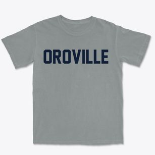 Oroville Washington Classic Block Premium Heavyweight T-shirt