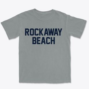 Rockaway Beach Missouri Classic Block Premium Heavyweight T-shirt