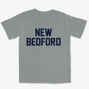 New Bedford Massachusetts Classic Block Premium Heavyweight T-shirt