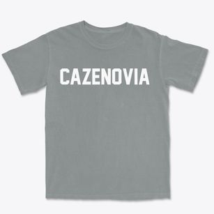 Cazenovia New York Classic Block Premium Heavyweight T-shirt