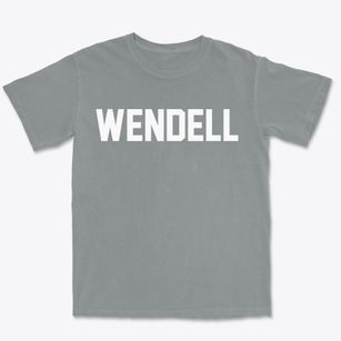Wendell North Carolina Classic Block Premium Heavyweight T-shirt