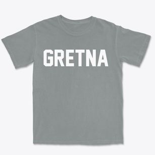 Gretna Nebraska Classic Block Premium Heavyweight T-shirt