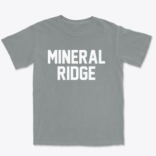 Mineral Ridge Ohio Classic Block Premium Heavyweight T-shirt