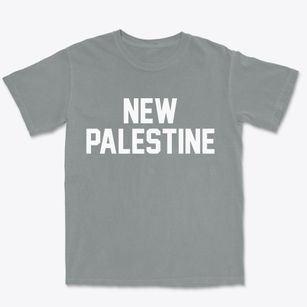 New Palestine Indiana Classic Block Premium Heavyweight T-shirt