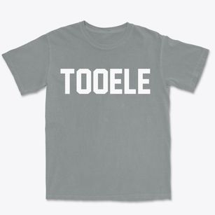 Tooele Utah Classic Block Premium Heavyweight T-shirt