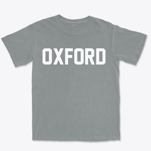 Oxford Indiana Classic Block Premium Heavyweight T-shirt
