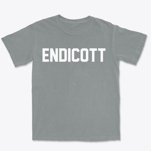 Endicott New York Classic Block Premium Heavyweight T-shirt