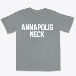 Annapolis Neck Maryland Classic Block Premium Heavyweight T-shirt