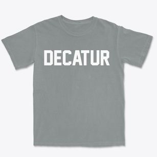 Decatur Indiana Classic Block Premium Heavyweight T-shirt
