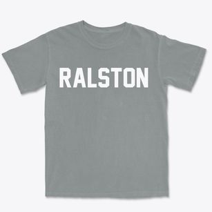 Ralston Nebraska Classic Block Premium Heavyweight T-shirt