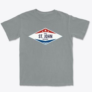 St. John Missouri Diamond Star Premium Heavyweight T-shirt