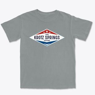 Krotz Springs Louisiana Diamond Star Premium Heavyweight T-shirt