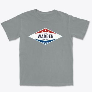 Warren New York Diamond Star Premium Heavyweight T-shirt
