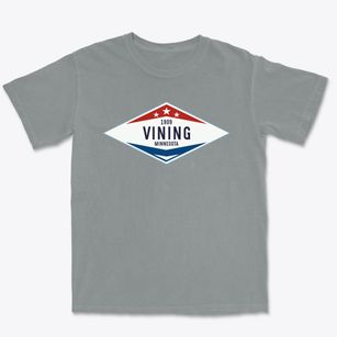 Vining Minnesota Diamond Star Premium Heavyweight T-shirt