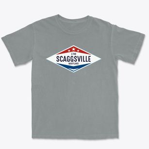 Scaggsville Maryland Diamond Star Premium Heavyweight T-shirt
