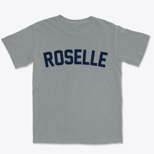 Roselle New Jersey Classic Curve Premium Heavyweight T-shirt