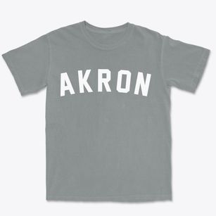 Akron New York Classic Curve Premium Heavyweight T-shirt