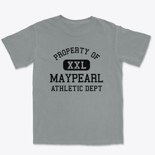 Maypearl Texas Athletic Dept Premium Heavyweight T-shirt