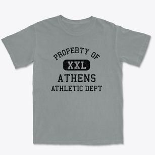 Athens Ohio Athletic Dept Premium Heavyweight T-shirt