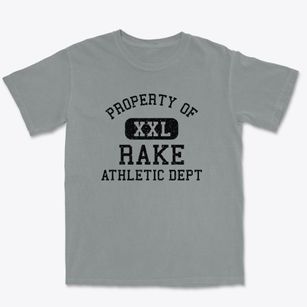 Rake Iowa Athletic Dept Premium Heavyweight T-shirt