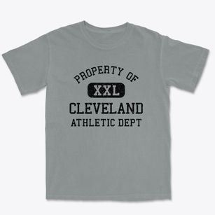 Cleveland Ohio Athletic Dept Premium Heavyweight T-shirt