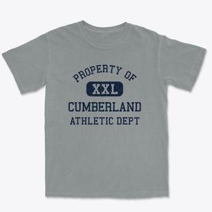 Cumberland Maine Athletic Dept Premium Heavyweight T-shirt