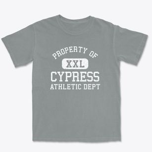 Cypress California Athletic Dept Premium Heavyweight T-shirt