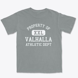 Valhalla New York Athletic Dept Premium Heavyweight T-shirt
