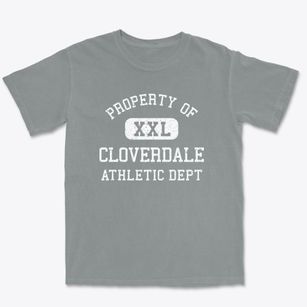 Cloverdale Oregon Athletic Dept Premium Heavyweight T-shirt