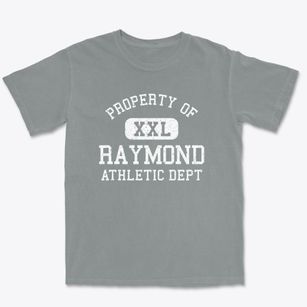 Raymond Kansas Athletic Dept Premium Heavyweight T-shirt