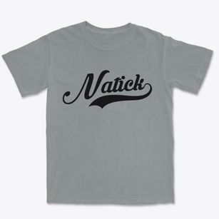 Natick Massachusetts Vintage Team Premium Heavyweight T-shirt