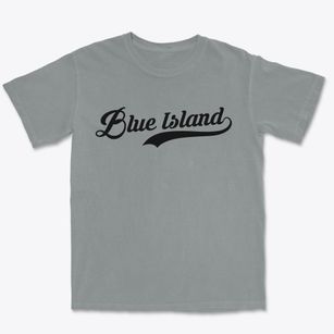 Blue Island Illinois Vintage Team Premium Heavyweight T-shirt