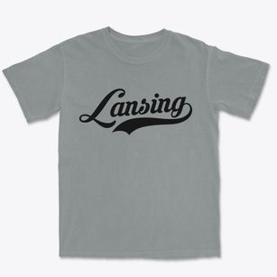 Lansing New York Vintage Team Premium Heavyweight T-shirt