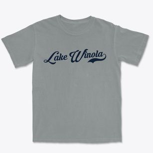 Lake Winola Pennsylvania Vintage Team Premium Heavyweight T-shirt