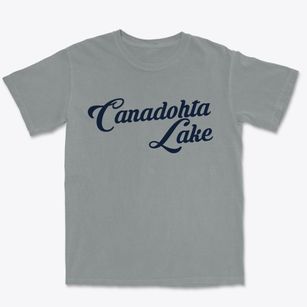 Canadohta Lake Pennsylvania Vintage Team Premium Heavyweight T-shirt