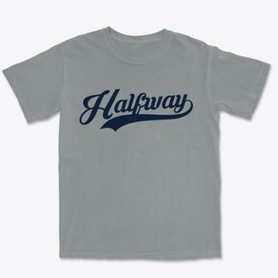 Halfway Oregon Vintage Team Premium Heavyweight T-shirt
