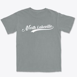 North Lakeville Massachusetts Vintage Team Premium Heavyweight T-shirt