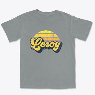 Leroy Alabama Sublime Sunset Premium Heavyweight T-shirt