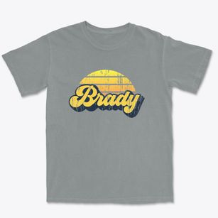 Brady Nebraska Sublime Sunset Premium Heavyweight T-shirt