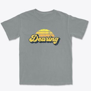 Dearing Kansas Sublime Sunset Premium Heavyweight T-shirt
