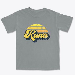 Kuna Idaho Sublime Sunset Premium Heavyweight T-shirt