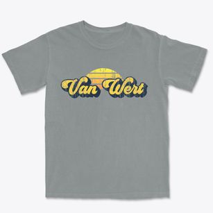 Van Wert Ohio Sublime Sunset Premium Heavyweight T-shirt