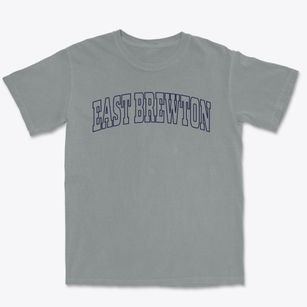 East Brewton Alabama Trendy Block Premium Heavyweight T-shirt