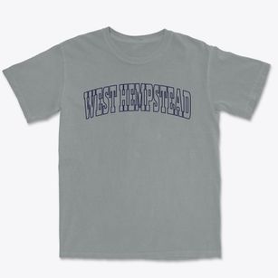 West Hempstead New York Trendy Block Premium Heavyweight T-shirt