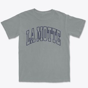 La Motte Iowa Trendy Block Premium Heavyweight T-shirt