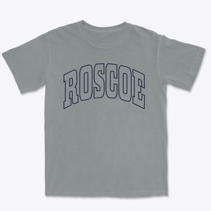 Roscoe Missouri Trendy Block Premium Heavyweight T-shirt