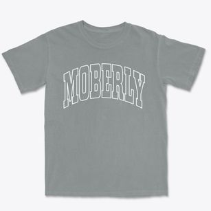 Moberly Missouri Trendy Block Premium Heavyweight T-shirt
