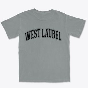 West Laurel Maryland Varsity Premium Heavyweight T-shirt