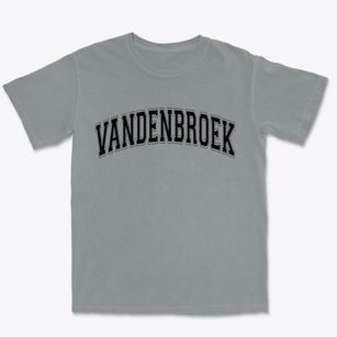 Vandenbroek Wisconsin Varsity Premium Heavyweight T-shirt
